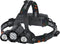 Headlamp Rechargeable 6000 Lumens Super Bright 4 Modes Head Lamp for Outdoor Camping, Hunting, Running, Waterproof