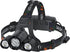 Headlamp Rechargeable 6000 Lumens Super Bright 4 Modes Head Lamp for Outdoor Camping, Hunting, Running, Waterproof