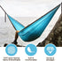 Ultra-Light Travel Camping Hammock | 300kg Load Capacity, (275 x 140 cm) Quick-Drying Parachute Nylon | Includes 2