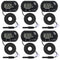 6 Pack LCD Digital Aquarium Thermometer for Fish Tank Water and Terrarium Temperature