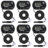 6 Pack LCD Digital Aquarium Thermometer for Fish Tank Water and Terrarium Temperature