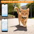 ZEMBSOYA GPS Collar for Pets with Long Battery Life Compact and Universal Collar for Locating Pets with Bell