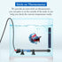 Hitop 25W/50W/100W/300W Adjustable Aquarium Heater, Submersible Glass Water Heater for 5 – 70 Gallon Tank