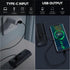 VICTAGEN Rechargeable Bike Lights Set, Front and Rear, 8500lm High Brightness Safety Lights for Night Riding