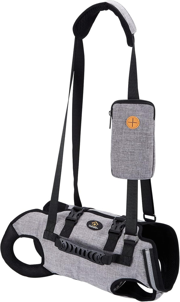 Ownpets Dog Sling Harness - Outdoor Sling Bag for Spine Protection, Whole Body Support for Aged Dogs, XXL