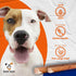 12 inch 3 100% Raw Dog Bully Sticks All-Natural Dog Treats, Monster Size, pk, Beef, Grass Fed, Non-GMO, Premium Odor