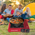 Vivicreate 8500 BTU Portable Butane Stove, Camping Stove, Outdoor Burner (Red)