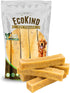 EcoKind Pet Treats Premium Gold Peanut Butter Flavored Yak Chews - All Natural Himalayan Dog Chew for Small to Large