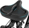 Oversized Bike Seat for Peloton Bike & Bike+ | Wide Saddle Replacement for Exercise or Road Bikes, Cushion for Men &