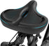 Oversized Bike Seat for Peloton Bike & Bike+ | Wide Saddle Replacement for Exercise or Road Bikes, Cushion for Men &