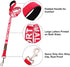 Plutus Pet Emotional Support Animal Leash, 4ft Long, Red, Soft Neoprene Padded Handle, Printed in Large Letters for