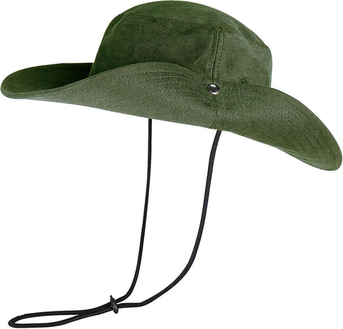 ZOORON Unisex Boonie Hats, 100% Cotton Bucket Hat, Wide Brim for Hiking Fishing Safari