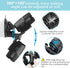 AQQA Aquarium Wave Maker, 8W/12W/20W/25W Suction Cup Double Powerhead Pump for Freshwater & Saltwater