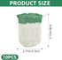 ZNBSIXP 10 Pack U-Shaped Lantern Mantles,Propane Lantern Mantle,Upgrade Camping Lamp Mantle,Gas Lamp Mantles Perfect