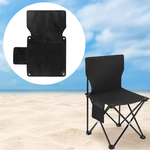 Zxpjkyu 42x42cm Folding Chair Replacement Fabric,Chair Replacement Cloth Casual Stool Cover with Side Pocket