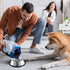 8 Pack Stainless Steel Dog Bowls - Non-Slip Pet Feeding Bowls with Rubber Base for Cats & Dogs (7 oz)