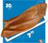 Jack&Pup Pig Ears for Dogs (30 Pack) - Extra Thick Half Pigs Ears, Premium Healthy Pork Chews