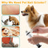 huefain 2026 3-Speed Trimmer 2 2 Upgraded Silent Groom Pro Nail Grinder - Cordless Grooming Pro Nail Grinder, Pet Nail