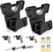 Upgrade Gun Magnet Mount with Safety Trigger Guard for Most Guns, Magnetic Holder for Car, Walls, Safe