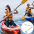 PATIKIL 11x6mm Kayak Paddle Snaps - 6 Pack Steel V Shaped Clips for Tent Poles, Push Button Spring Clips