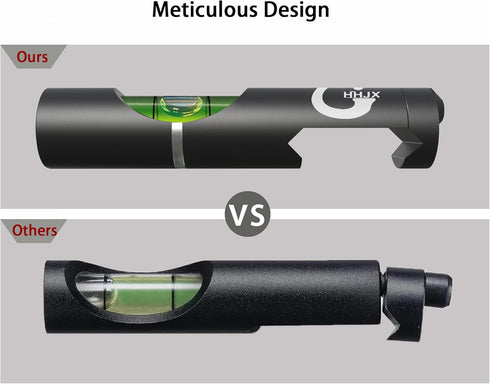 Professional Scope Leveling Kit, Picatinny Rail Bubble Level for Long Range Accuracy and Consistency