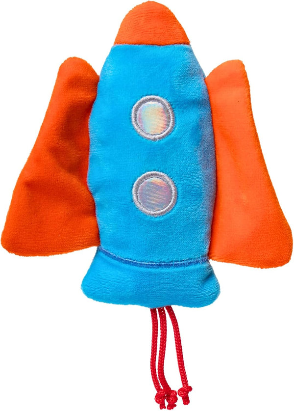 Interactive Catnip Cat Plush Toy, Space Travel Theme, 5, for All Breed