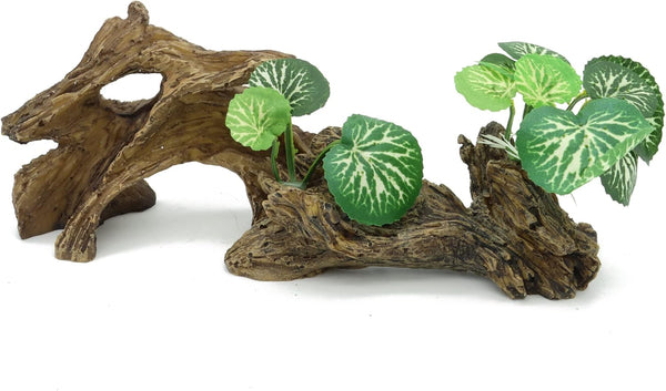Artificial Driftwood for Aquarium Decor, Plastic Plant Branches Ornament for Fish Tank Decorations