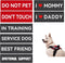 8 Pcs Service Dog Patch for Harness, Removable Velcro Patches for Dog Vest, Do Not Pet, Best Friend, Training, Support