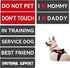 8 Pcs Service Dog Patch for Harness, Removable Velcro Patches for Dog Vest, Do Not Pet, Best Friend, Training, Support
