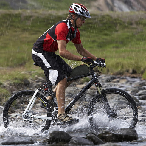 Waterproof Bike Top Tube Bag, Front Frame Pouch for Road Mountain Bicycle Outdoor Cycling Travel