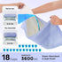 3D-Barrier 18 30"x36" 40 Counts 8 ZOMISIA Puppy Pee Pads for Dogs, Cups Absorb & Rise Puffy Gel-Wall Leak-Proof, + Pet