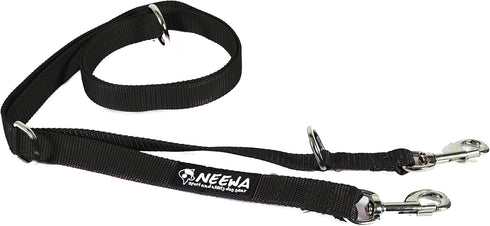Neewa Adjustable Dog Leash, 2m/6.5ft, Black