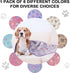 Dono 1 Pack 2 Dog Blankets, Soft Fluffy Cute Paw Pattern Fleece Pet Blanket, Warm Sleep Mat, Cute Print Design Puppy