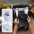Adults,15" Clirass Portable Camping Toilet for Portable Outdoor Folding Tall Toilet with Lid and Paper Holder,Compact