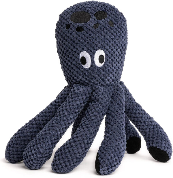 fabdog Floppies Plush Dog Toy, Cute & Durable Squeaky Toy, Best for Puppies & All Breeds, Large Octopus