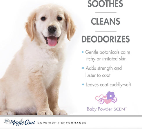 Four Paws Magic Coat Dog Shampoos, Dog Grooming Supplies for Bathing, Made in USA