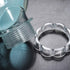 Small Animal Bath House, Acrylic Hamster Bathroom Cage Toilet Bathtub Sand Bath Container, Removable, Suitable for