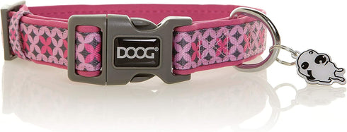 DOOG - Soft and Breathable Neoprene Padded Adjustable Dog Collar - Available in Sizes for Dogs and Puppies