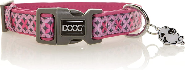 DOOG - Soft and Breathable Neoprene Padded Adjustable Dog Collar - Available in Sizes for Dogs and Puppies