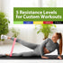 Criyar 5 Resistance Bands for Workouts, Exercise Bands for Women and Men, Pilates Equipment, Fitness Equipment