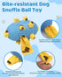 Interactive Dog Toy with Natural Rubber Soccer Design, Dental Care, Pet Energy Relief Brain Teaser Toy, Activity