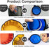 LumoLeaf Collapsible Dog Travel Bowl, 2 Packs Large 68oz/80oz, Lightweight Foldable Water and Food Bowls for Pets.