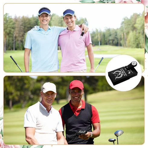 Seenelling 6 Sets Groomsmen Golf Proposal Gifts Box, Include Groomsman Divot Tool with Groomsman Golf Ball Marker