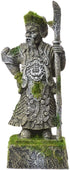BLUE RIBBON PET PRODUCTS Exotic Environments Thai Warrior Statue with Moss, EE-695