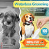 PET N PET 100% Plant Based Dog Wipes for Paws and Butt, 100 Counts Dog Pet Wipes, 8" x 8" Hypoallergenic Unscented Dog Wipes, Cleaning Deodorizing Cat Wipes, Puppy Wipes, Dog Paw Wipes, Dog Face Wipes