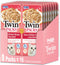 INABA Twin Packs for Cats, Tuna & Chicken Recipe in Broth Gelée Side Dish/Topper Pouch, 1.4 Ounces, 16 Servings
