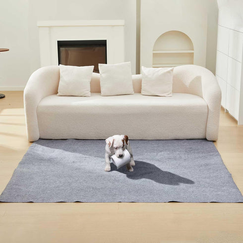 Shinylin 2 Pack 60"x74" Extra Large Reusable Dog Mat Jumbo Waterproof Absorbent Non-Slip Pee Pads Machine Washable