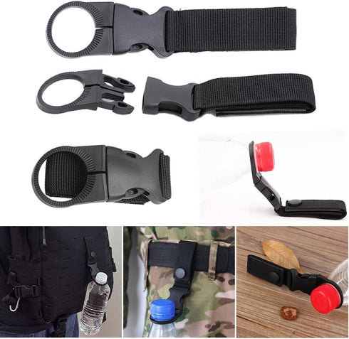 XUANLAN Emergency Survival Kit, Outdoor Gear Tool with Bracelet, Fire Starter, Whistle, Water Bottle Clip