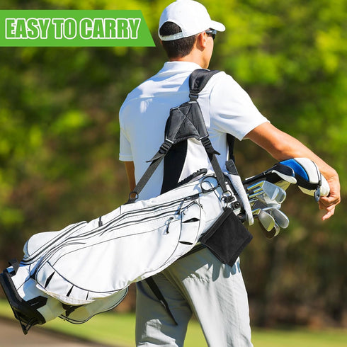 Flutesan Golf Ball Towel 5.5 x 5.5 Inch, Small Pocket Towel with Clip, Portable Golf Cleaner Accessories for Men Women