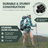 KINGGEAR Adjustable Hiking Poles, Walking Sticks with Quick Flip Lock, Lightweight Collapsible, Durable Aluminum
